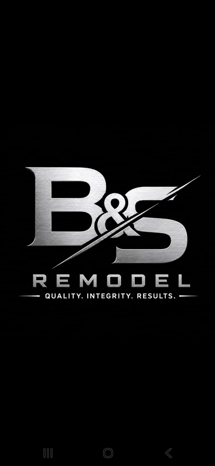 B and S Remodel Logo